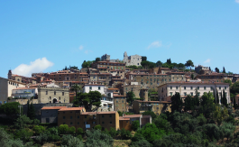 Vista del paese da sud